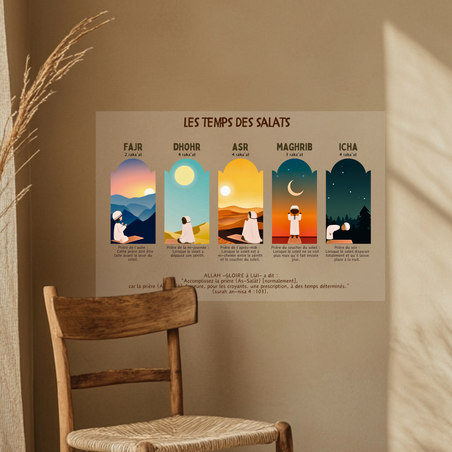 Sticker Temps des Salats