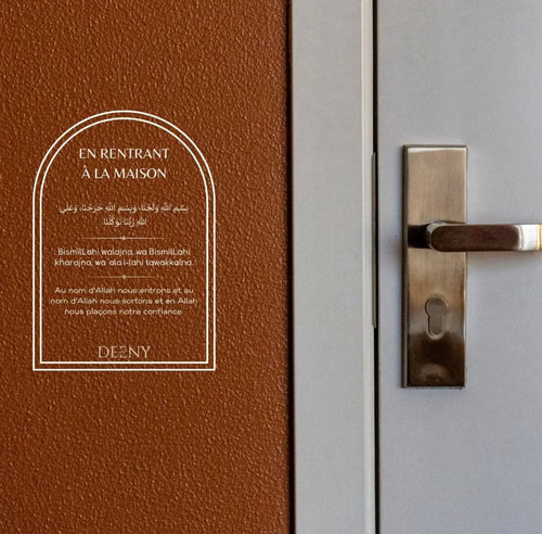 Sticker Doua en Rentrant à la Maison