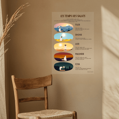 Sticker Temps des Salats - Deeny